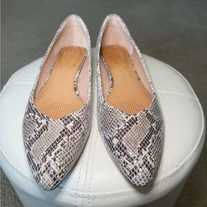 Corso Como Snakeskin Flats
